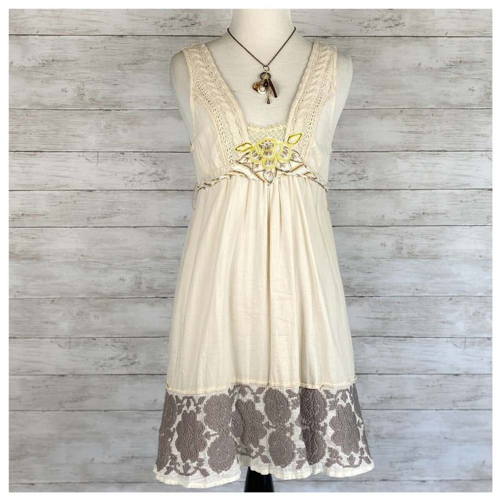Free People Little Cottage Mini Dress